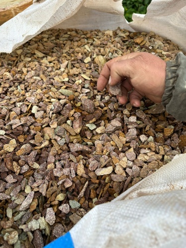 Златолит персиковый декоративная каменная крошка купить в Забайкальском крае