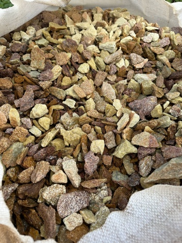 Златолит персиковый декоративная каменная крошка купить в Забайкальском крае