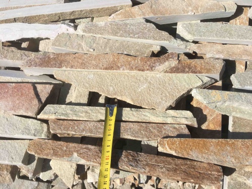 Горбушка златолит золотистый для облицовки купить в Забайкальском крае