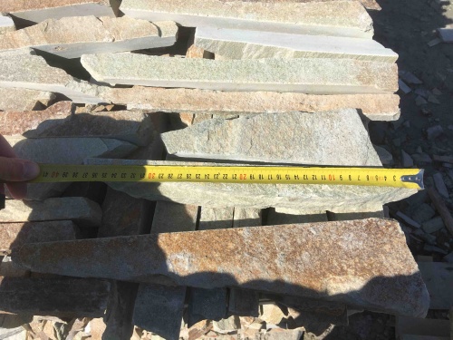 Горбушка златолит золотистый для облицовки купить в Забайкальском крае