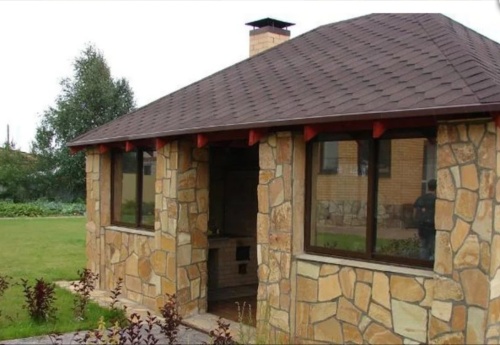 Плитняк златолит жёлтый для фасада 1,5-3 см купить в Забайкальском крае