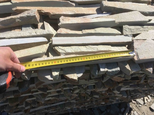 Горбушка златолит золотистый для облицовки купить в Забайкальском крае