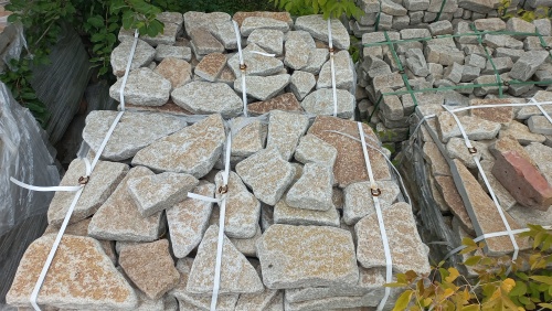 Гранитный плитняк галтованный для парковки купить в Забайкальском крае