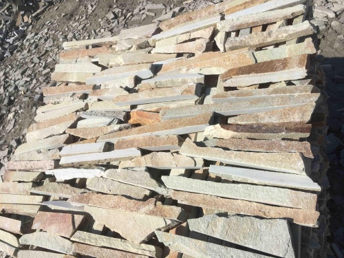 Горбушка златолит золотистый для облицовки купить в Забайкальском крае